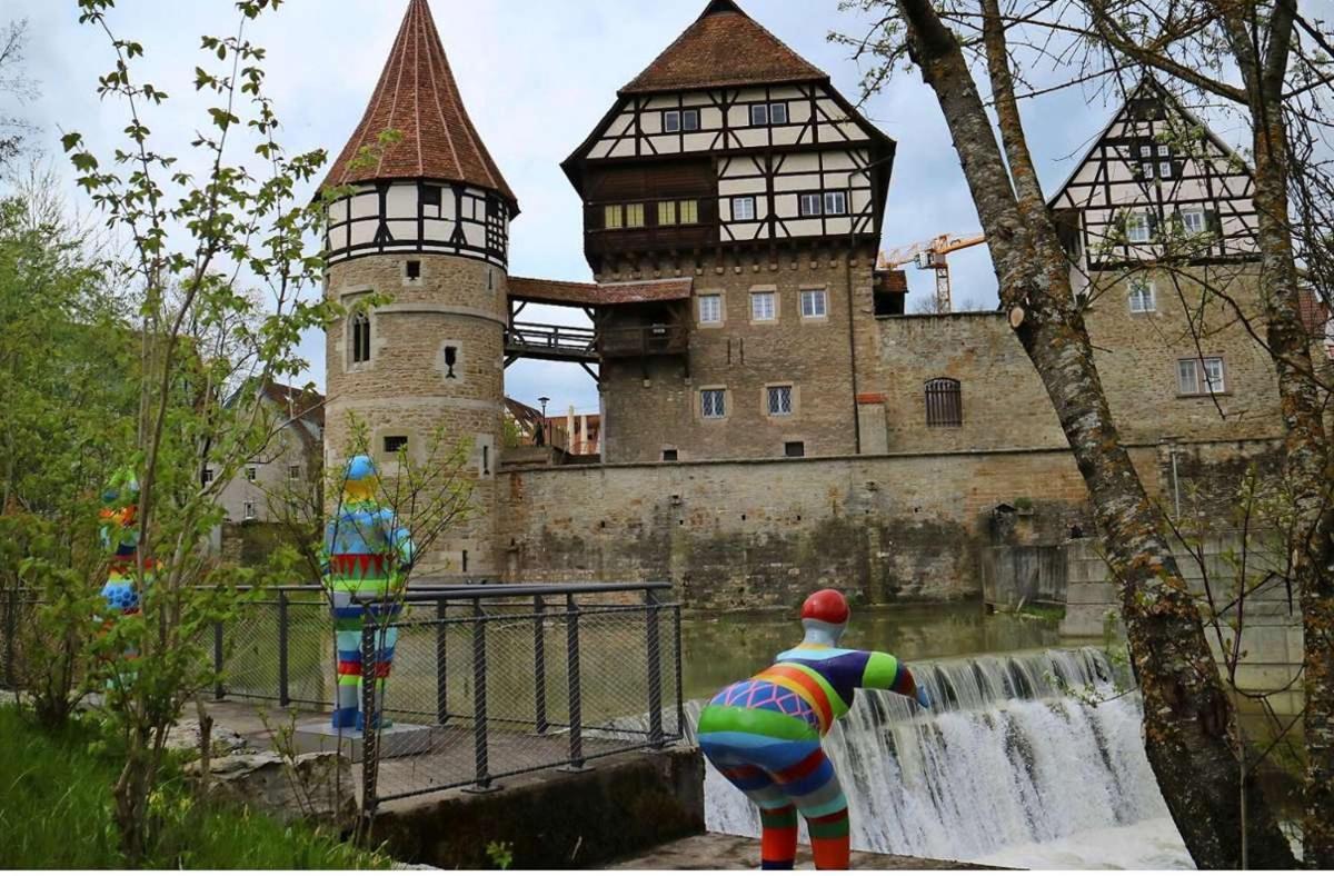 Schlafzimmer 1 Mit Top Aussicht Ueber Weilstetten Balingen Exterior foto