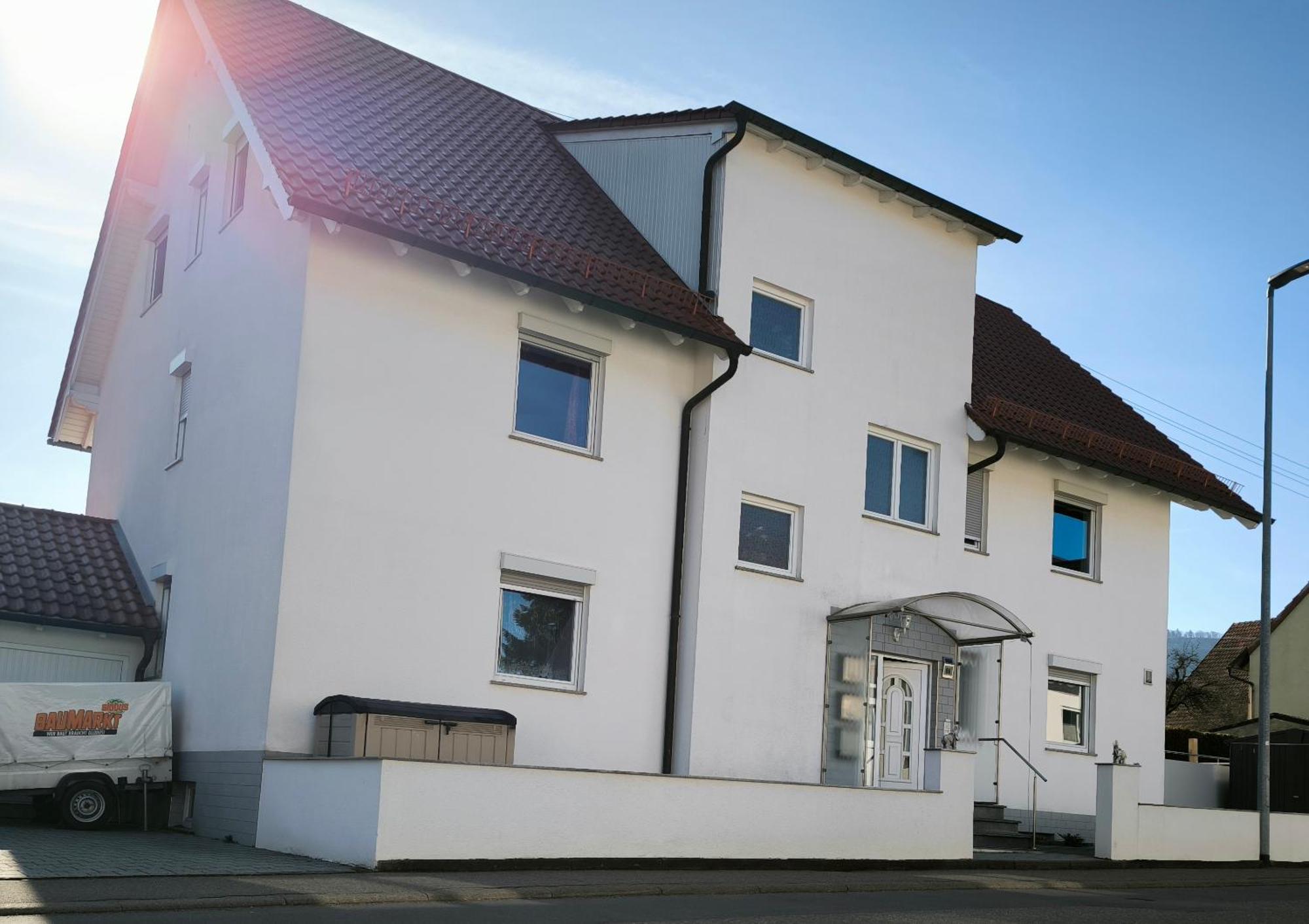 Schlafzimmer 1 Mit Top Aussicht Ueber Weilstetten Balingen Exterior foto